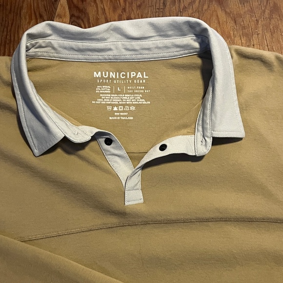 Municipal Long Sleeve Polo w/ Pouch - L - Picture 3 of 6
